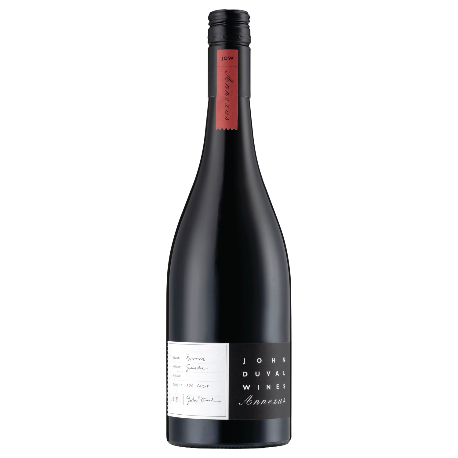 A bottle of John Duval Annexus Grenache 2024 750ml Red Wine