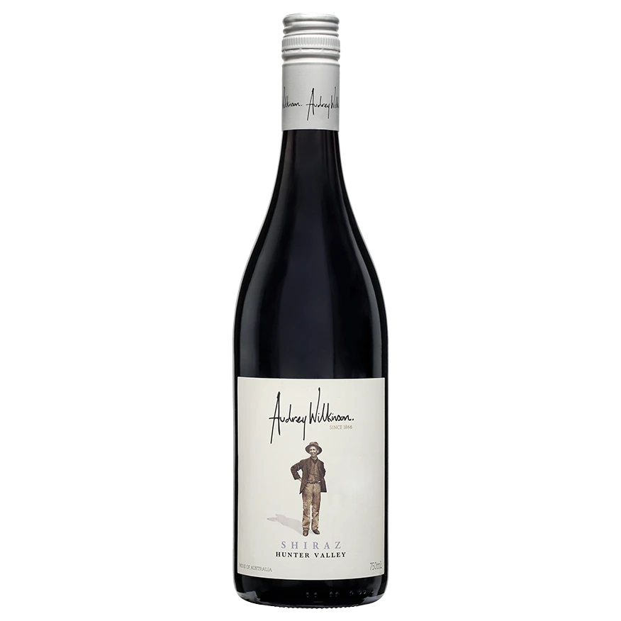 A bottle of Audrey Wilkinson Shiraz 2023 750ml Red Wine