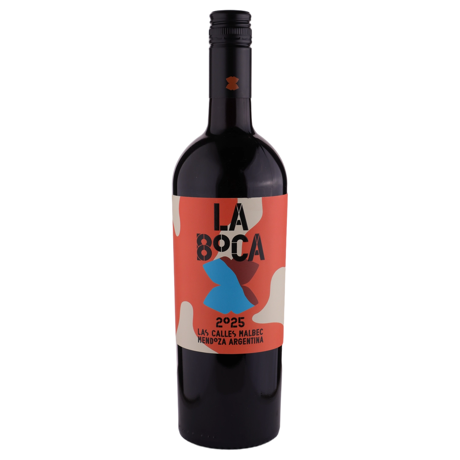 A bottle of La Boca Malbec 2025 750ml Red Wine