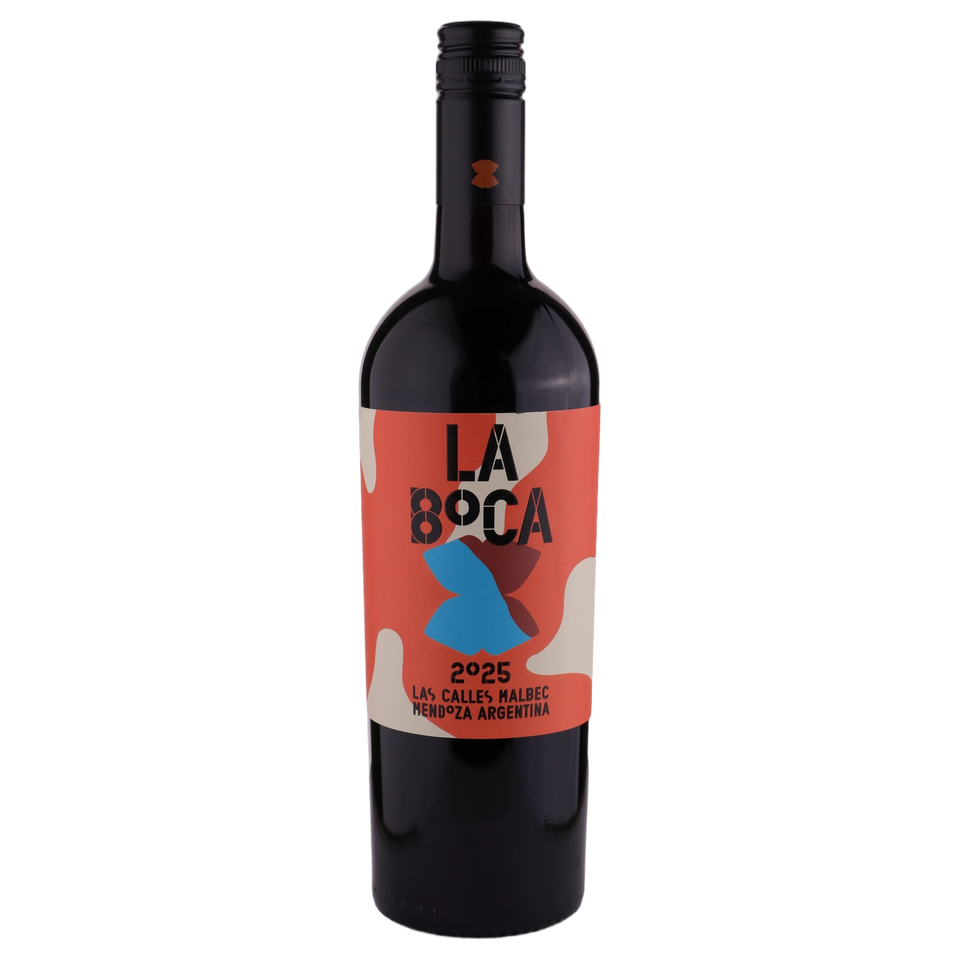 A bottle of La Boca Malbec 2025 750ml Red Wine