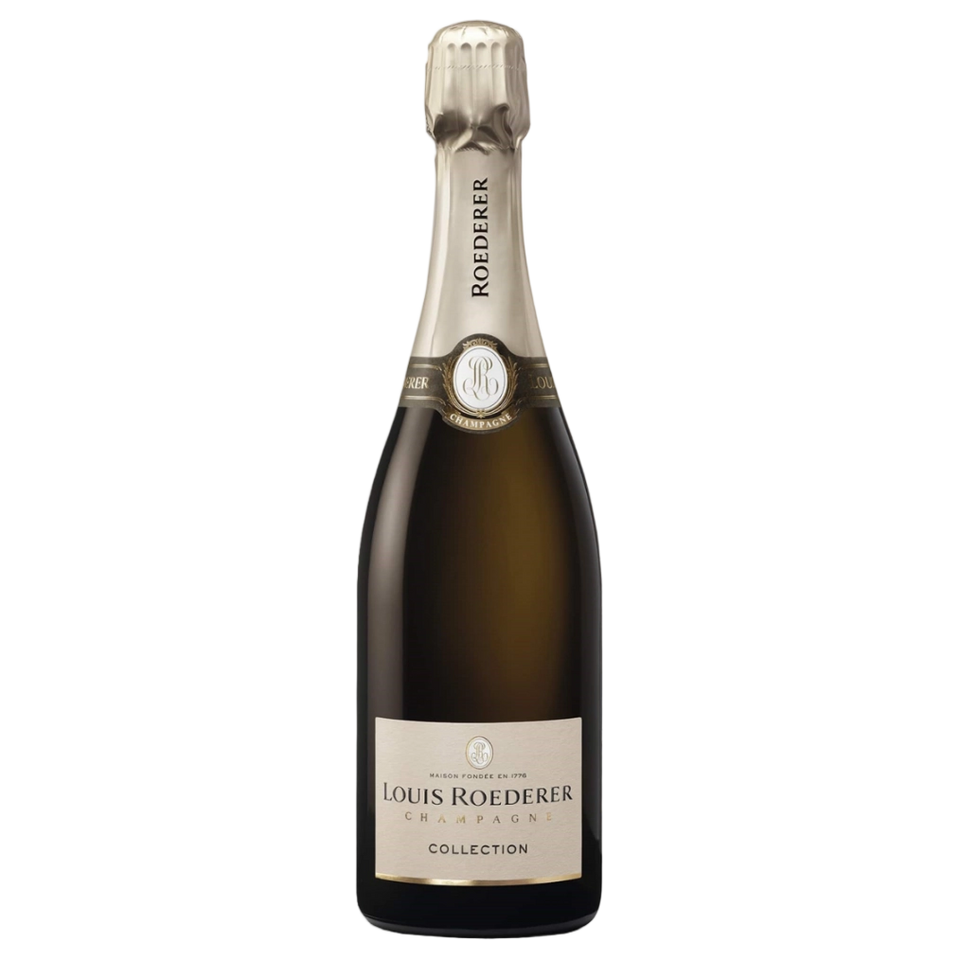 A bottle of Roederer Collection 246 Graphic Gift Box 750ml Sparkling Wine