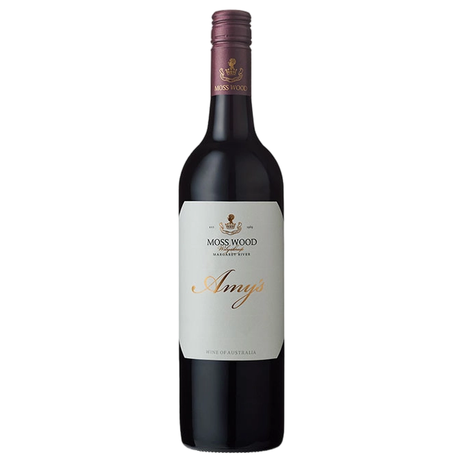 A bottle of Moss Wood Amys Cabernet Blend 2024 750ml Red Wine