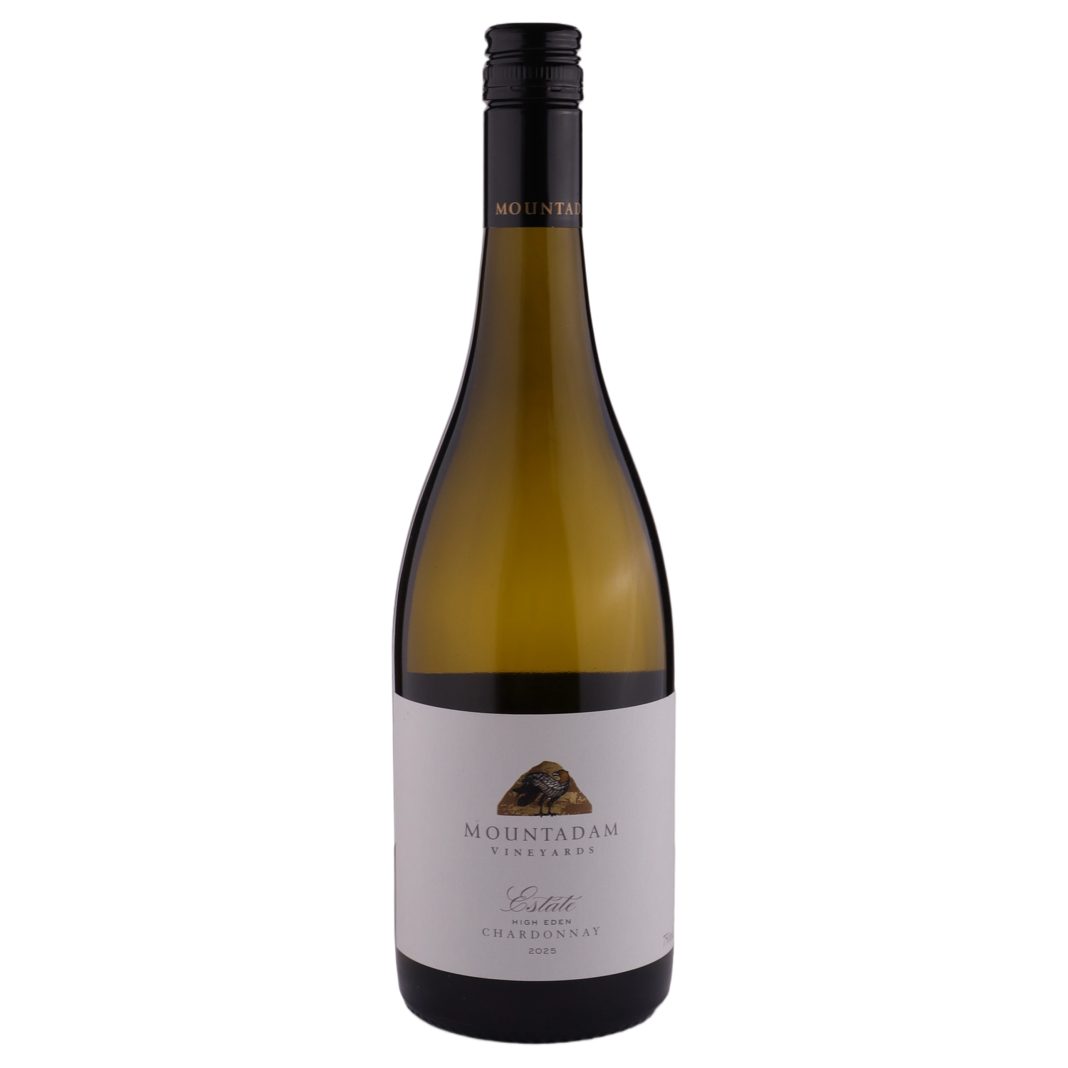 A bottle of Mountadam High Eden Estate Chardonnay 2025 750ml White Wine