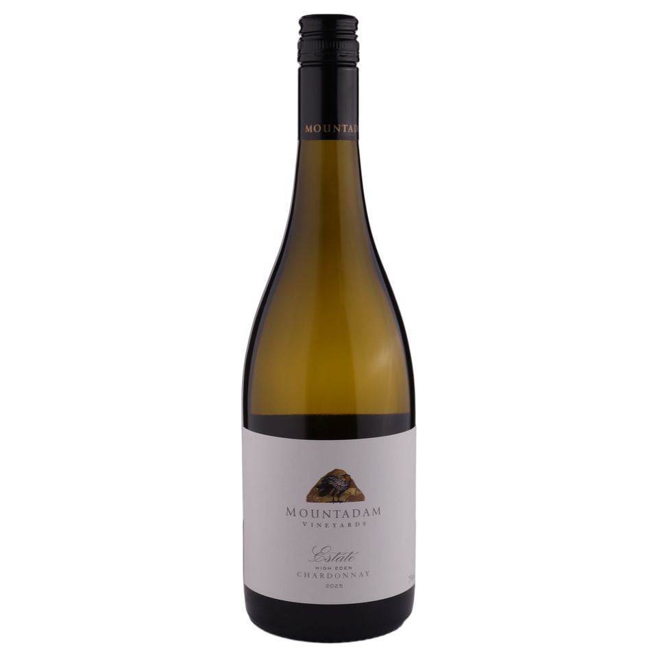 A bottle of Mountadam High Eden Estate Chardonnay 2025 750ml White Wine