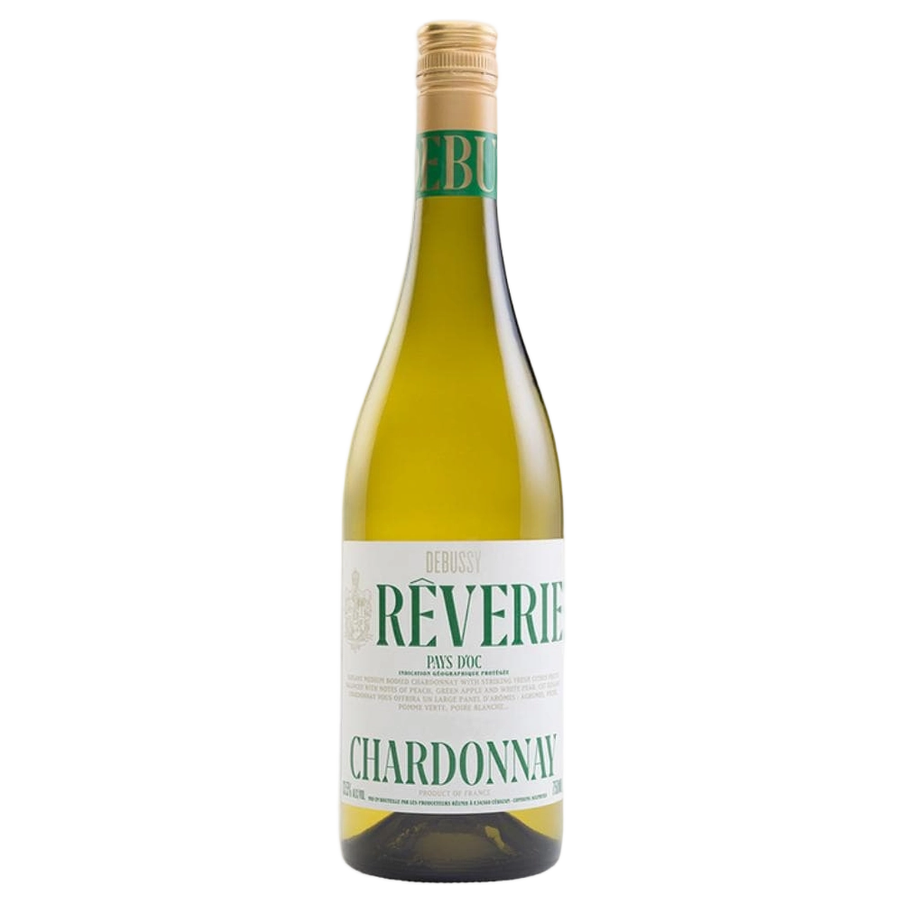 A bottle of Reverie Chardonnay 2024 750ml White Wine
