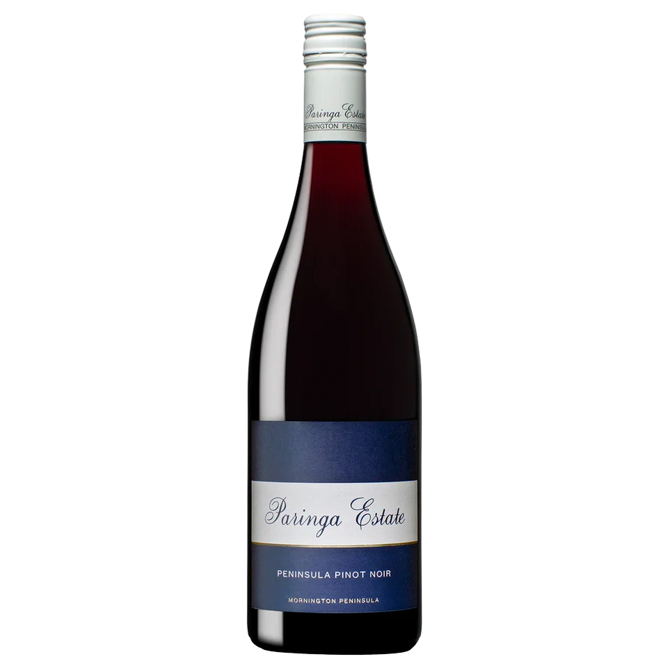 A bottle of Paringa Peninsula Pinot Noir 2025 750ml Red Wine
