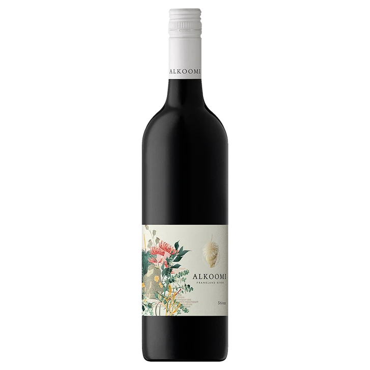 A bottle of Alkoomi Grazing Shiraz 2023 750ml Red Wine