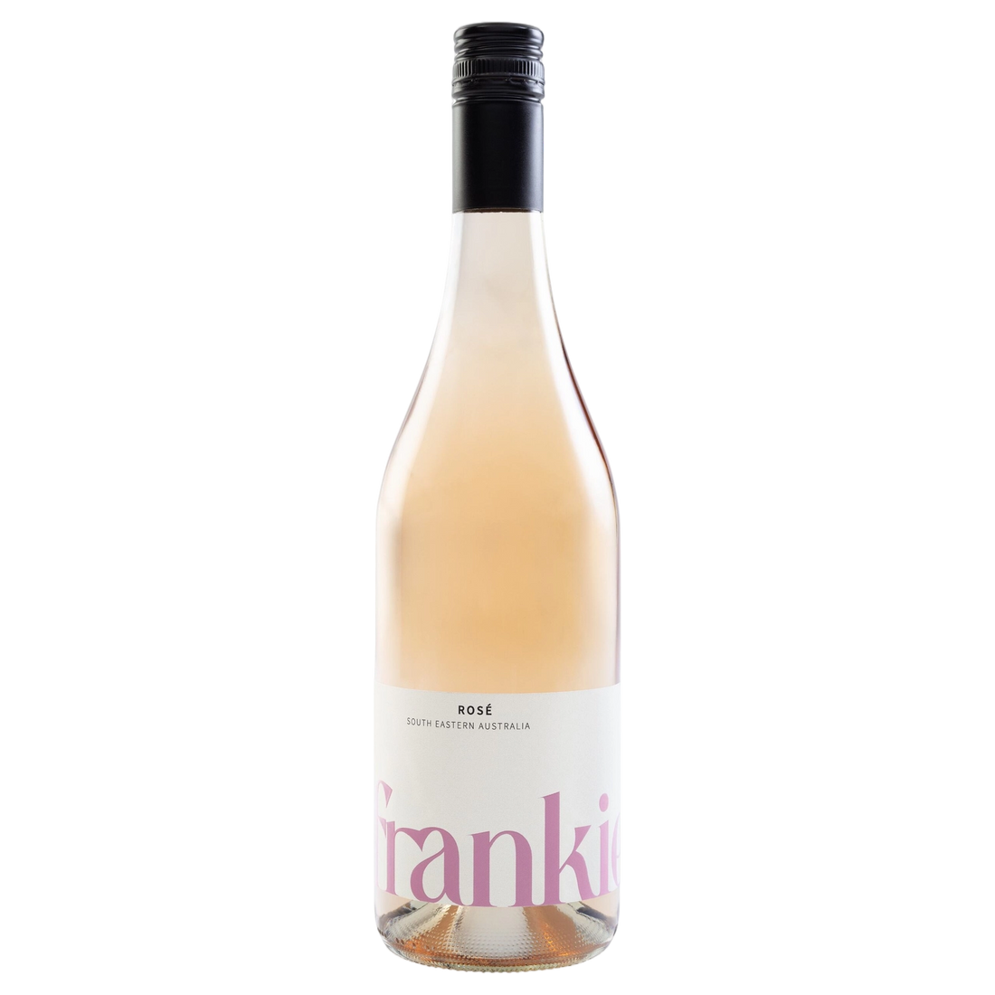 A bottle of Frankie Rose 2025 750ml Rose Wine