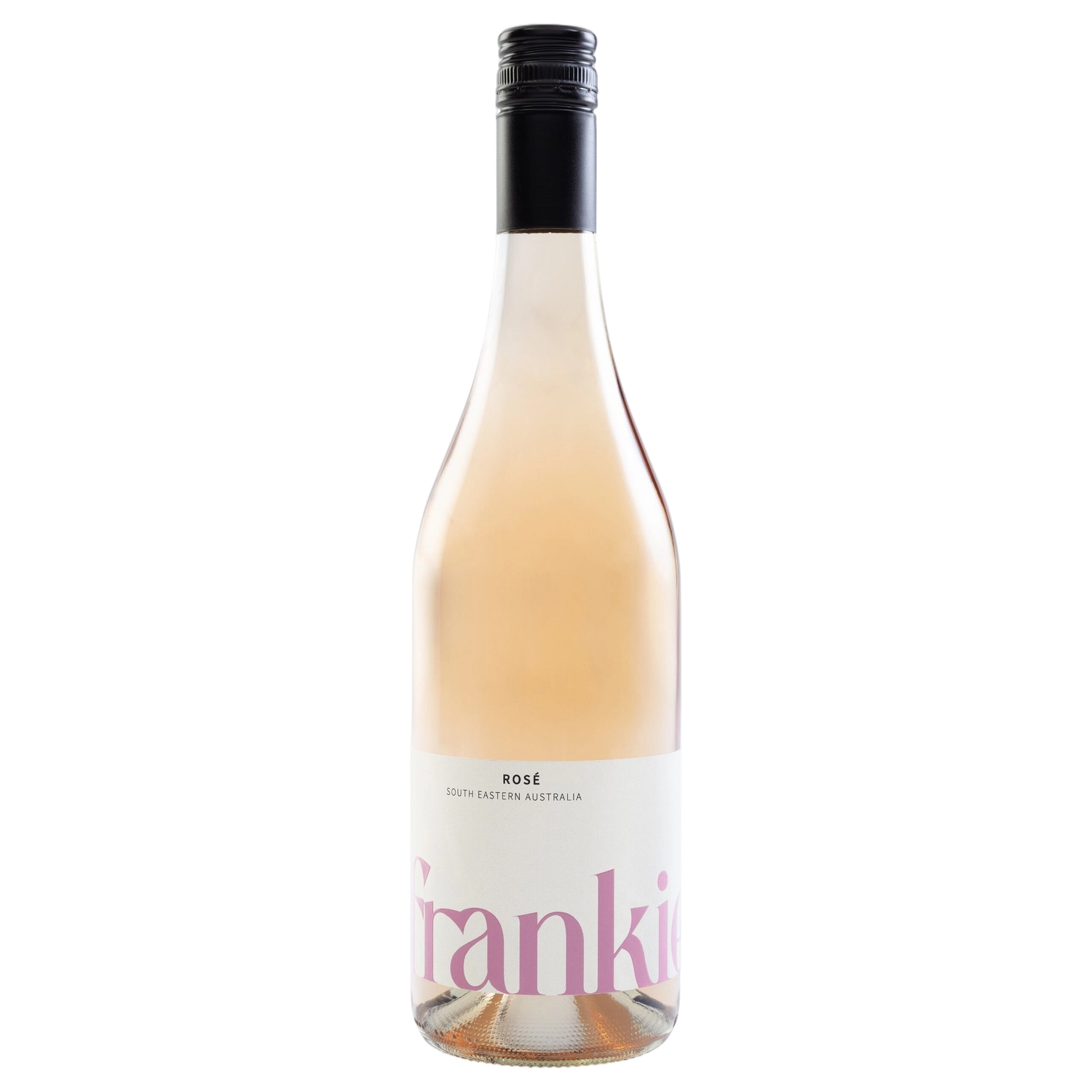 A bottle of Frankie Rose 2025 750ml Rose Wine