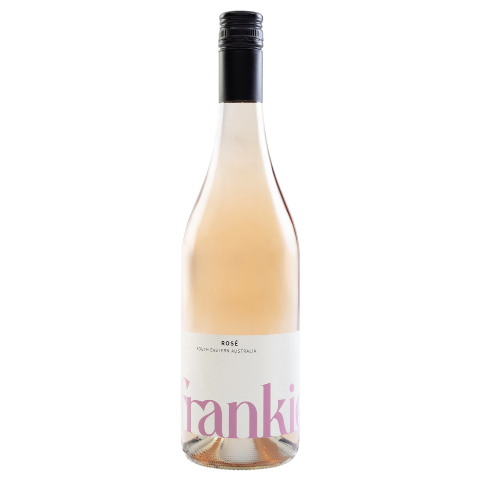 A bottle of Frankie Rose 2025 750ml Rose Wine