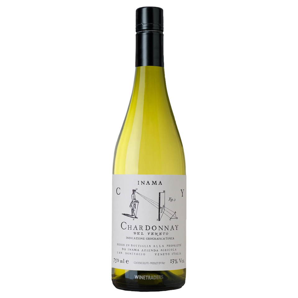 A bottle of Inama Chardonnay Screwcap 2024 750ml White Wine