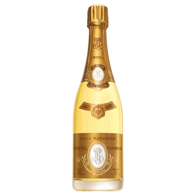 A bottle of Roederer Cristal Brut Boxed 2016 750ml Sparkling Wine