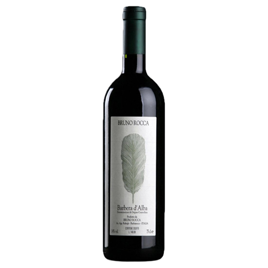 A bottle of Bruno Rocca Barbera d'Alba 2023 750ml Red Wine