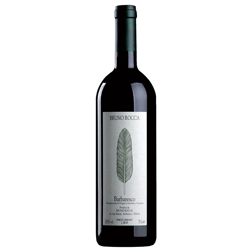 A bottle of Bruno Rocca Barbaresco 2022 750ml Red Wine