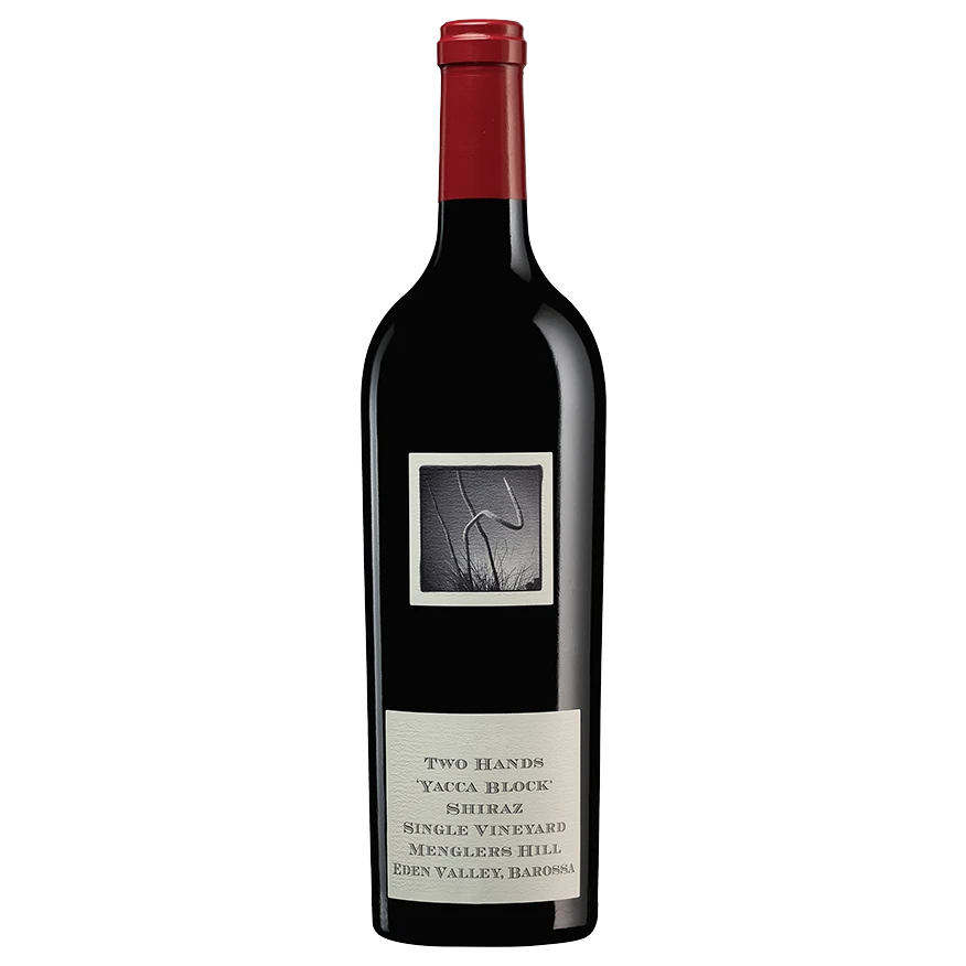 A bottle of Two Hands Yacca Block Single Vineyard Shiraz 2022 750ml Red Wine