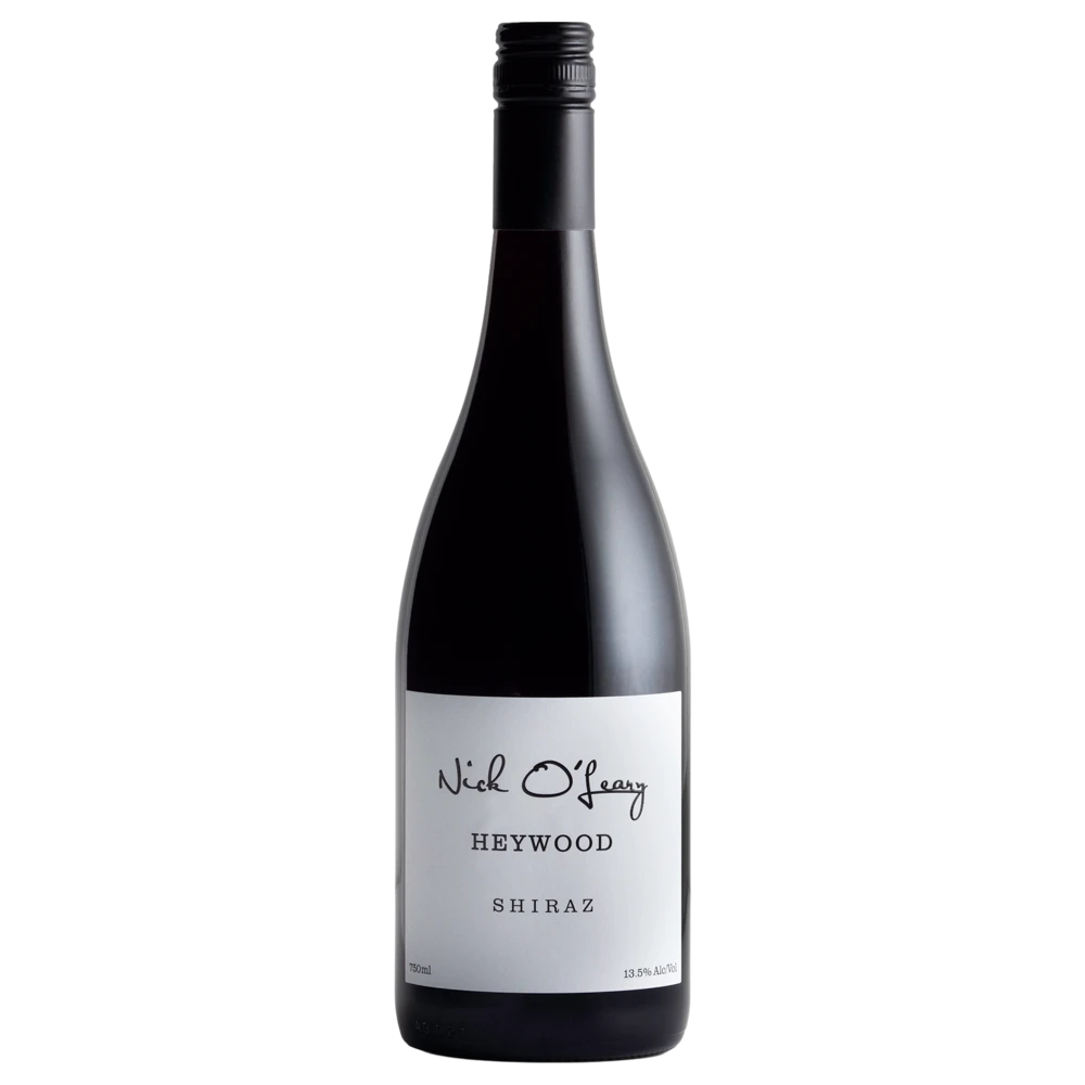 A bottle of Nick O'Leary Heywood Shiraz 2023 750ml Red Wine