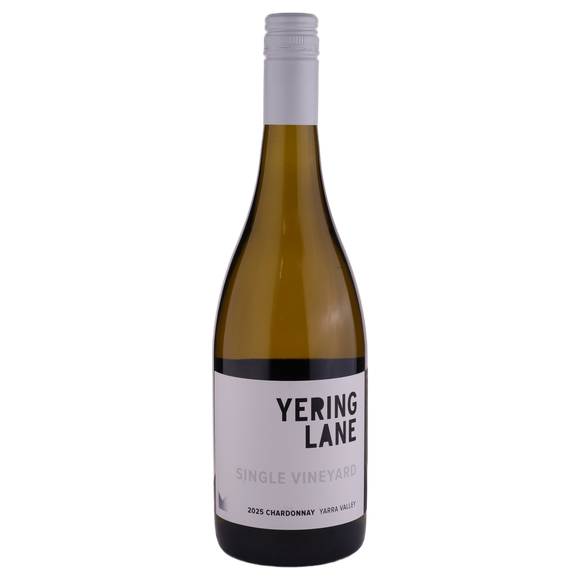 A bottle of Yering Lane Single Vineyard Chardonnay 2025 750ml White Wine