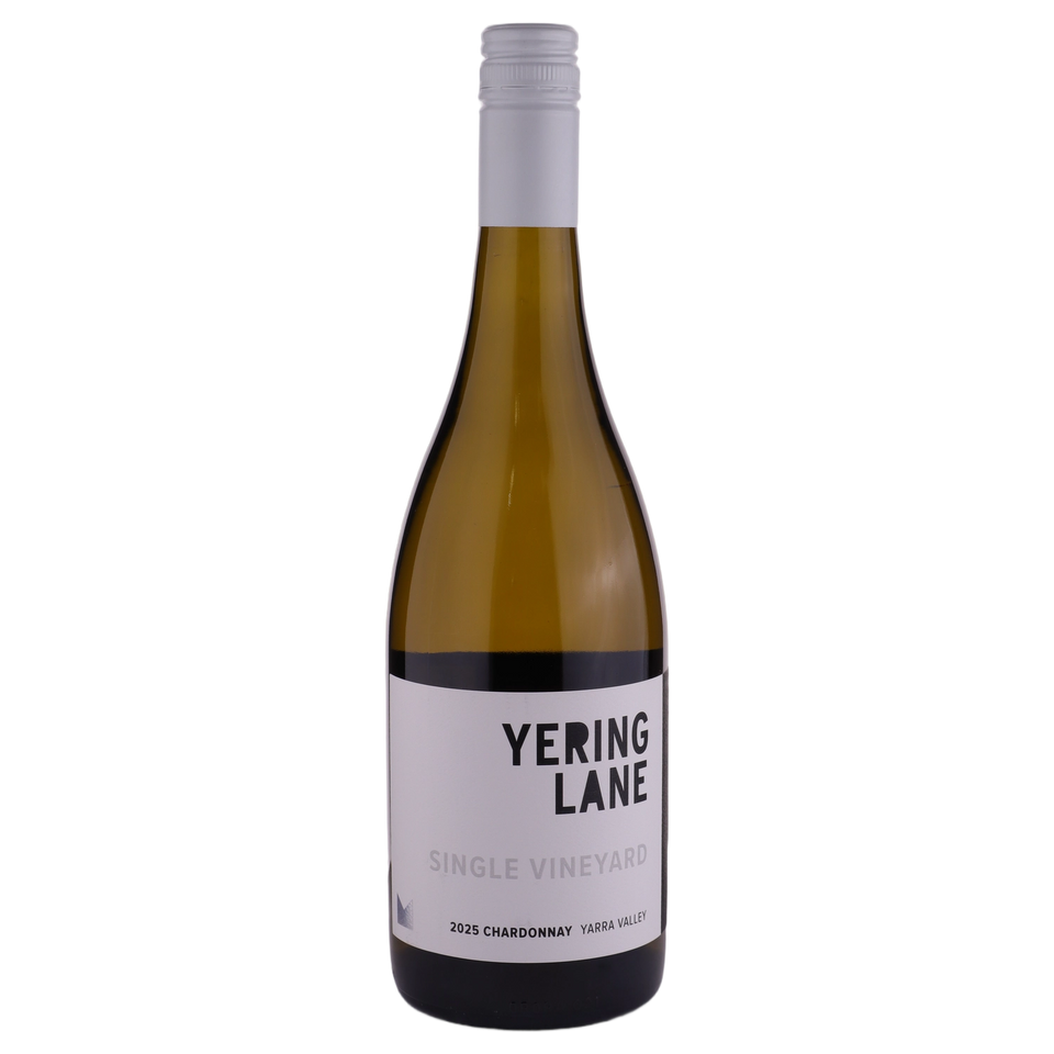 A bottle of Yering Lane Single Vineyard Chardonnay 2025 750ml White Wine
