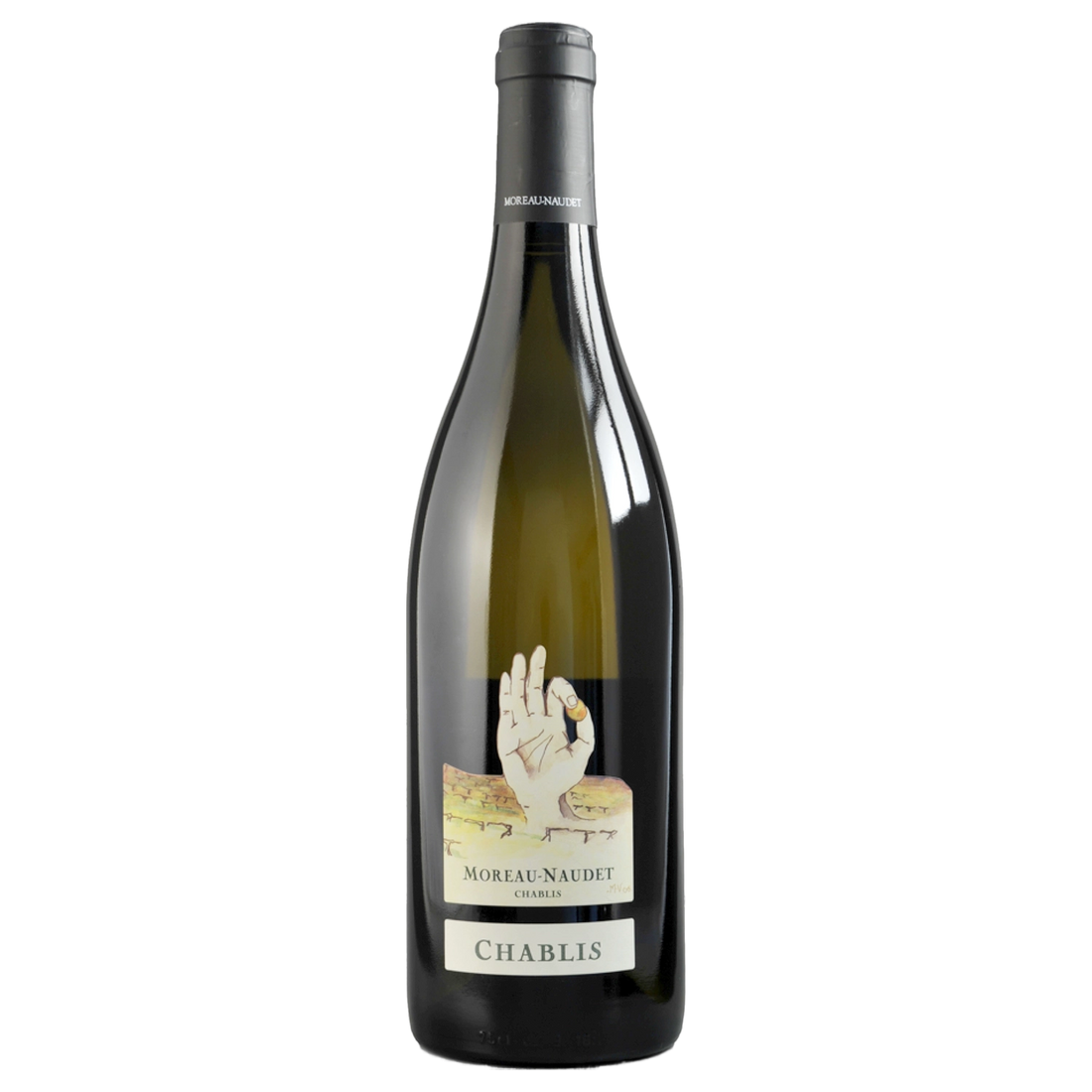 A bottle of Domaine Moreau Naudet Chablis 2024 750ml White Wine