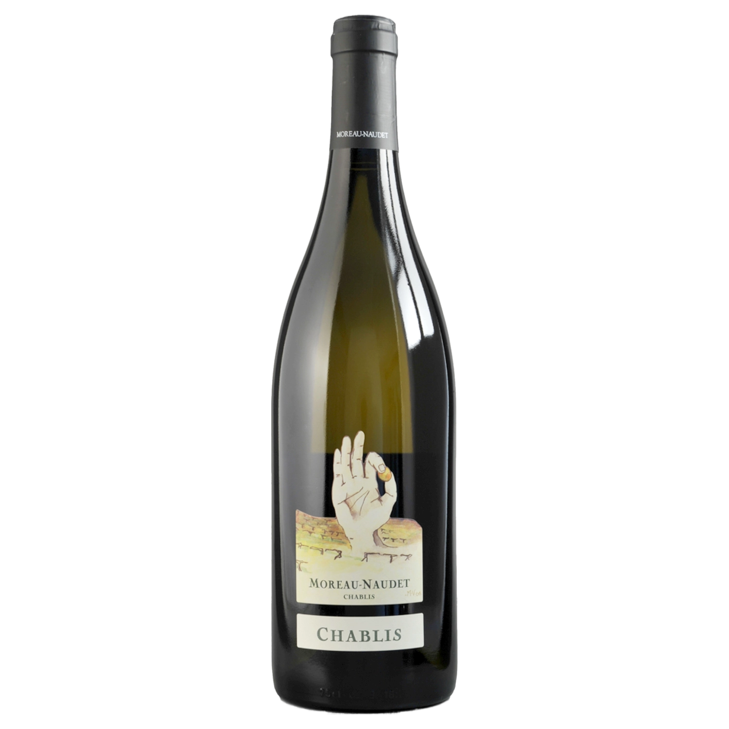 A bottle of Domaine Moreau Naudet Chablis 2024 750ml White Wine