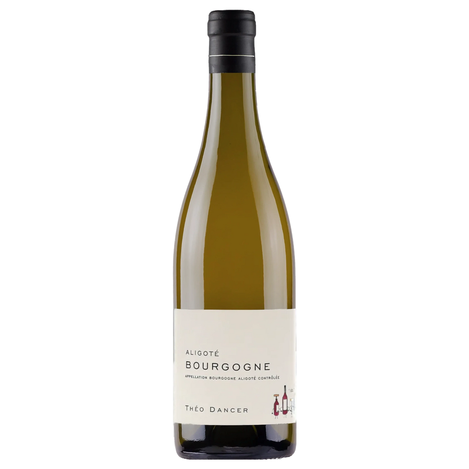 A bottle of Théo Dancer Bourgogne Aligoté 2024 750ml White Wine