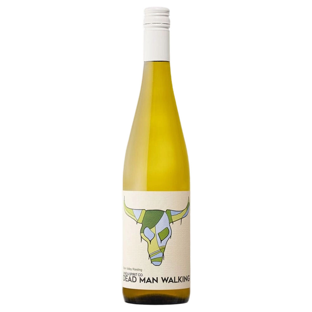 A bottle of Dead Man Walking Eden Valley Riesling 2025 750ml White Wine