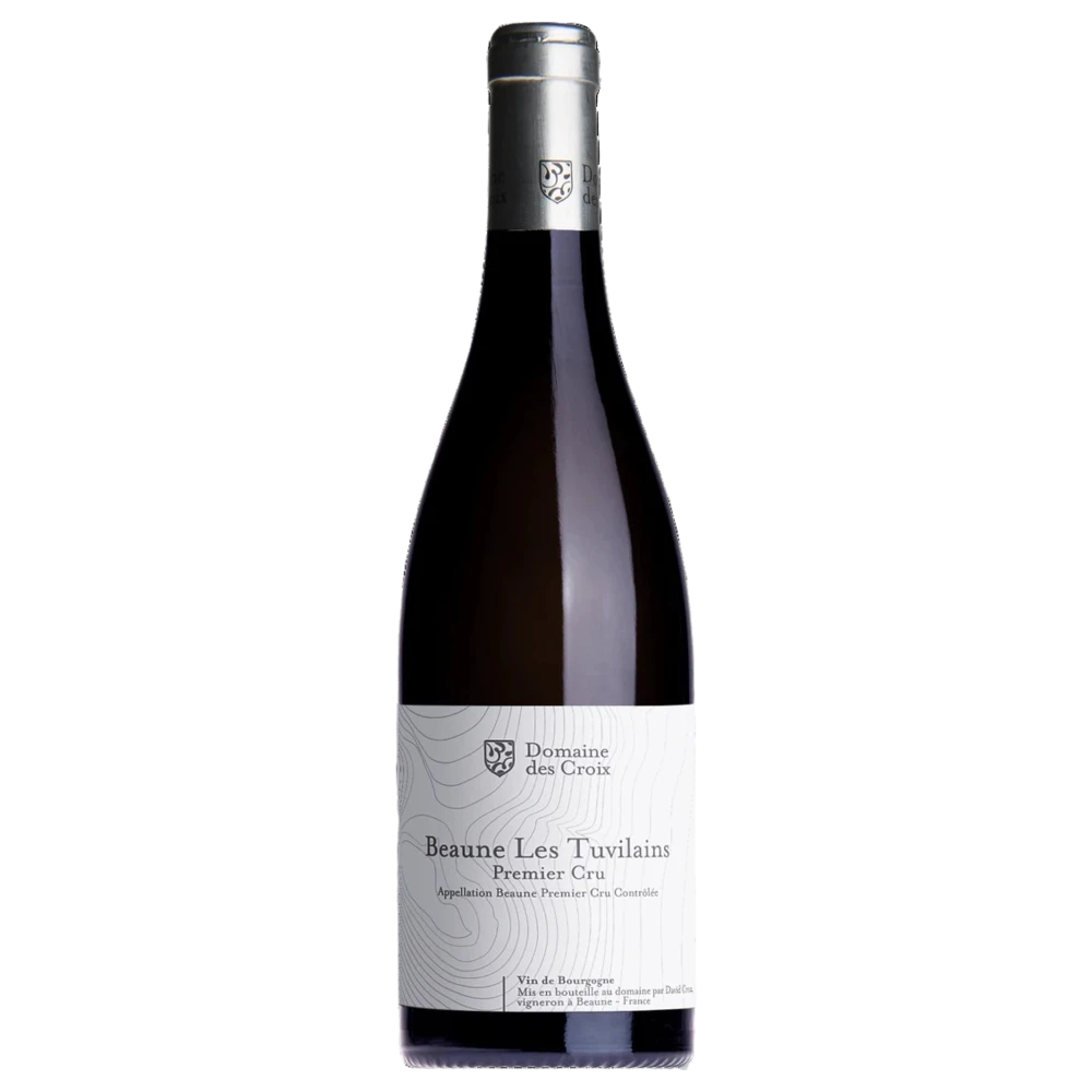 A bottle of Domaine des Croix Beaune 1er Cru Les Tuvilains 2023 750ml Red Wine