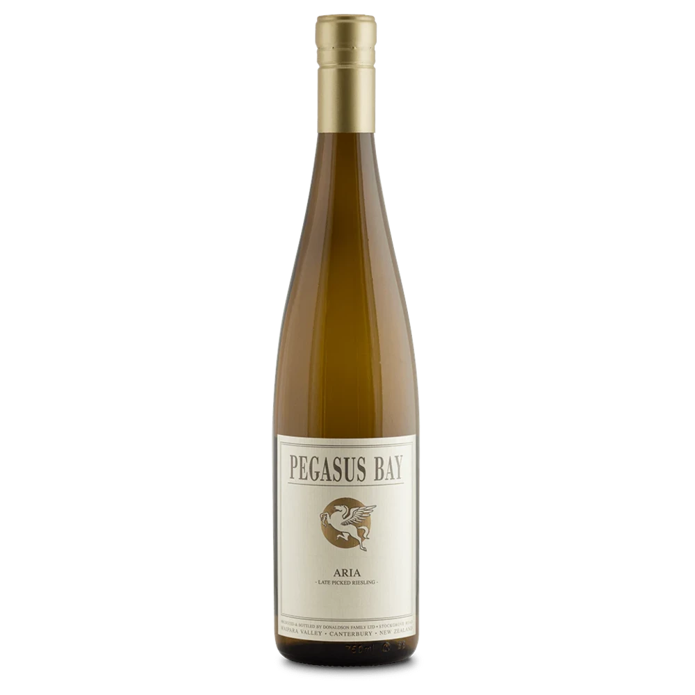 A bottle of Pegasus Bay Aria Riesling 2025 750ml White Wine