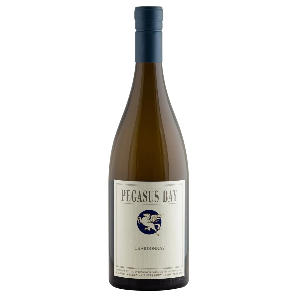 A bottle of Pegasus Bay Chardonnay 2022 750ml White Wine