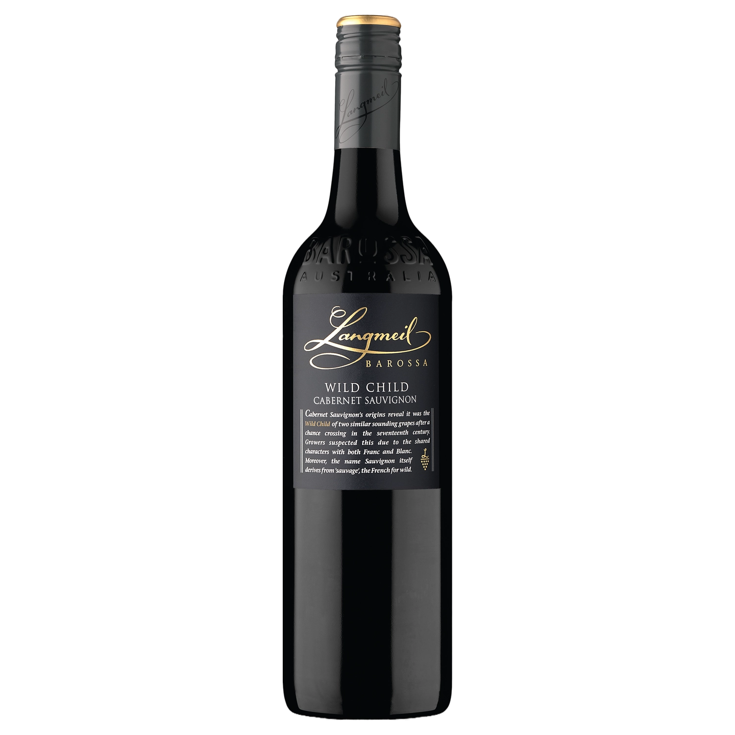 A bottle of Langmeil Wild Child Cabernet Sauvignon 2023 750ml Red Wine