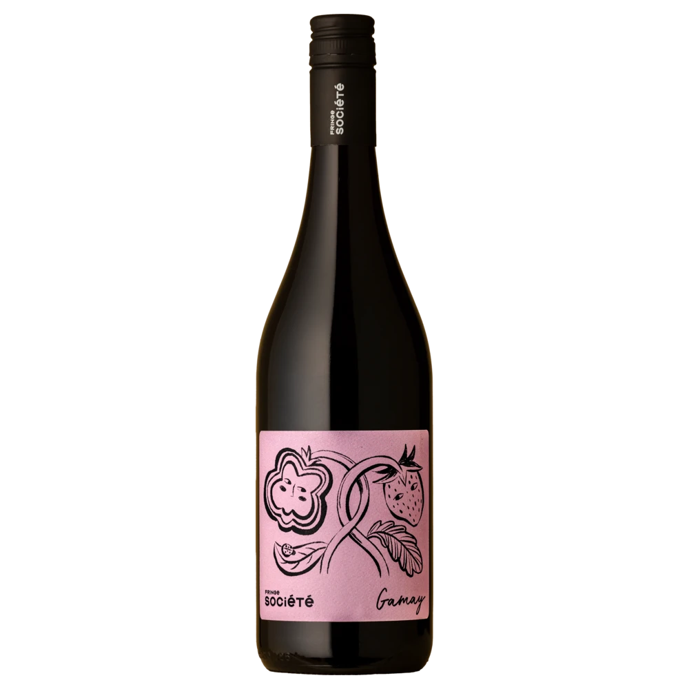 A bottle of Fringe Societe Gamay 2025 750ml Red Wine