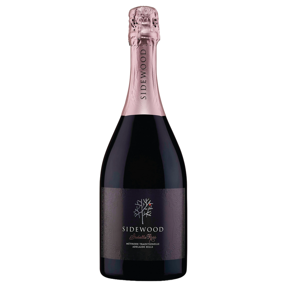 A bottle of Sidewood Vignerons Isabella Sparkling Rosé 2018 750ml Sparkling Wine
