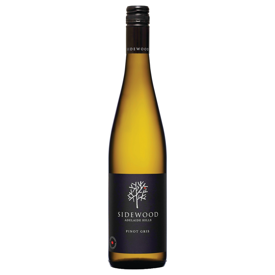 A bottle of Sidewood Estate Pinot Gris 2025 750ml White Wine
