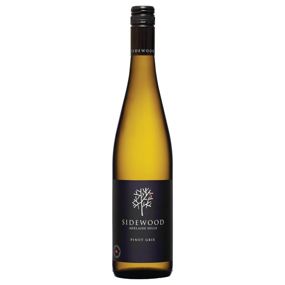 A bottle of Sidewood Estate Pinot Gris 2025 750ml White Wine