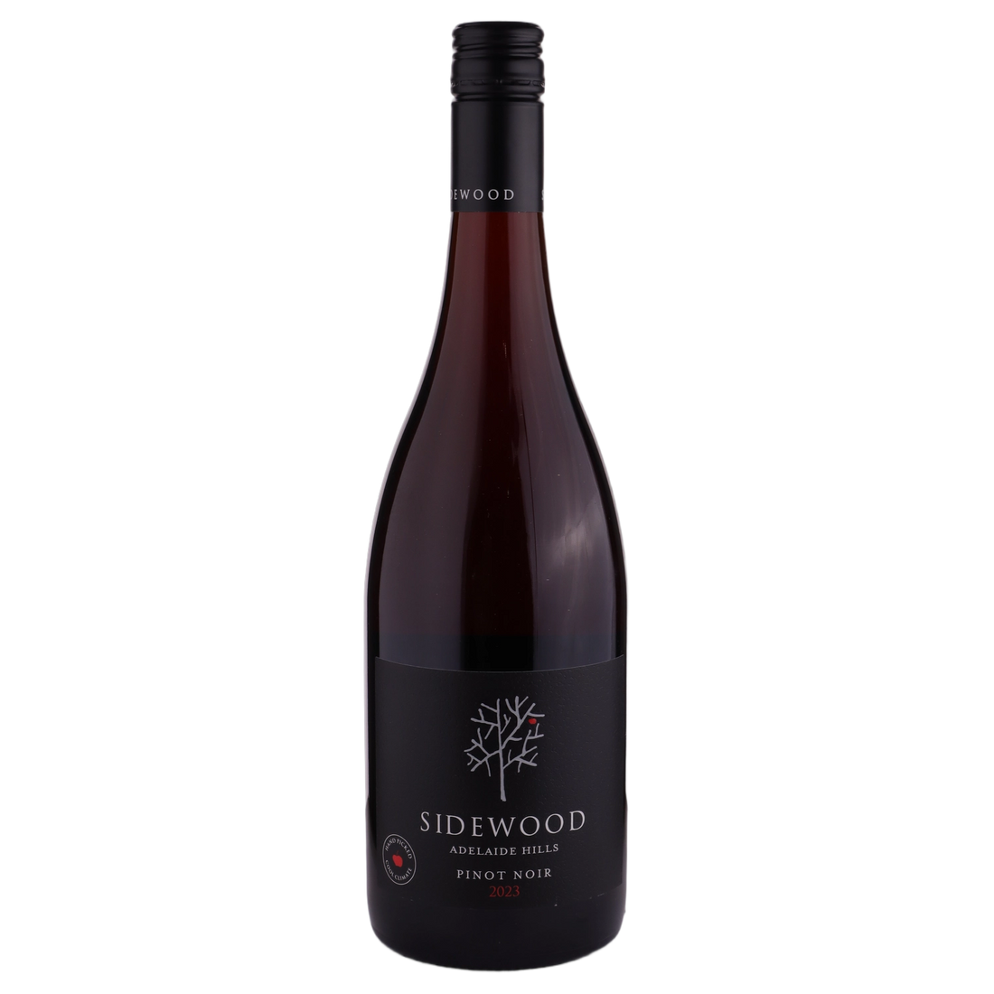 A bottle of Sidewood Estate Pinot Noir 2023 750ml Red Wine