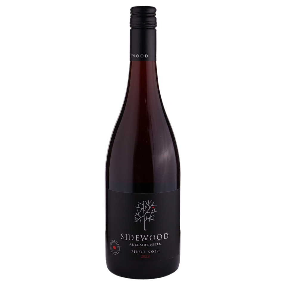 A bottle of Sidewood Estate Pinot Noir 2023 750ml Red Wine
