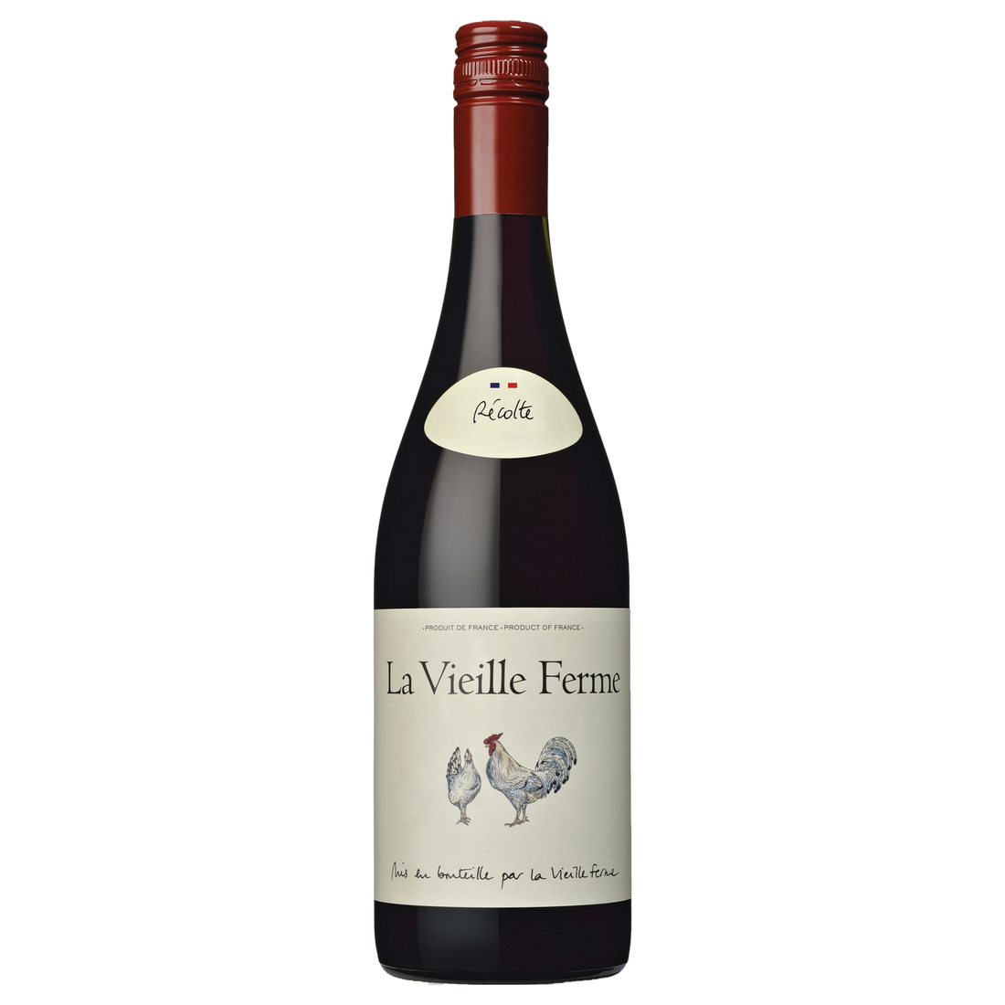 A bottle of La Vieille Ferme Rouge 2024 750ml Red Wine