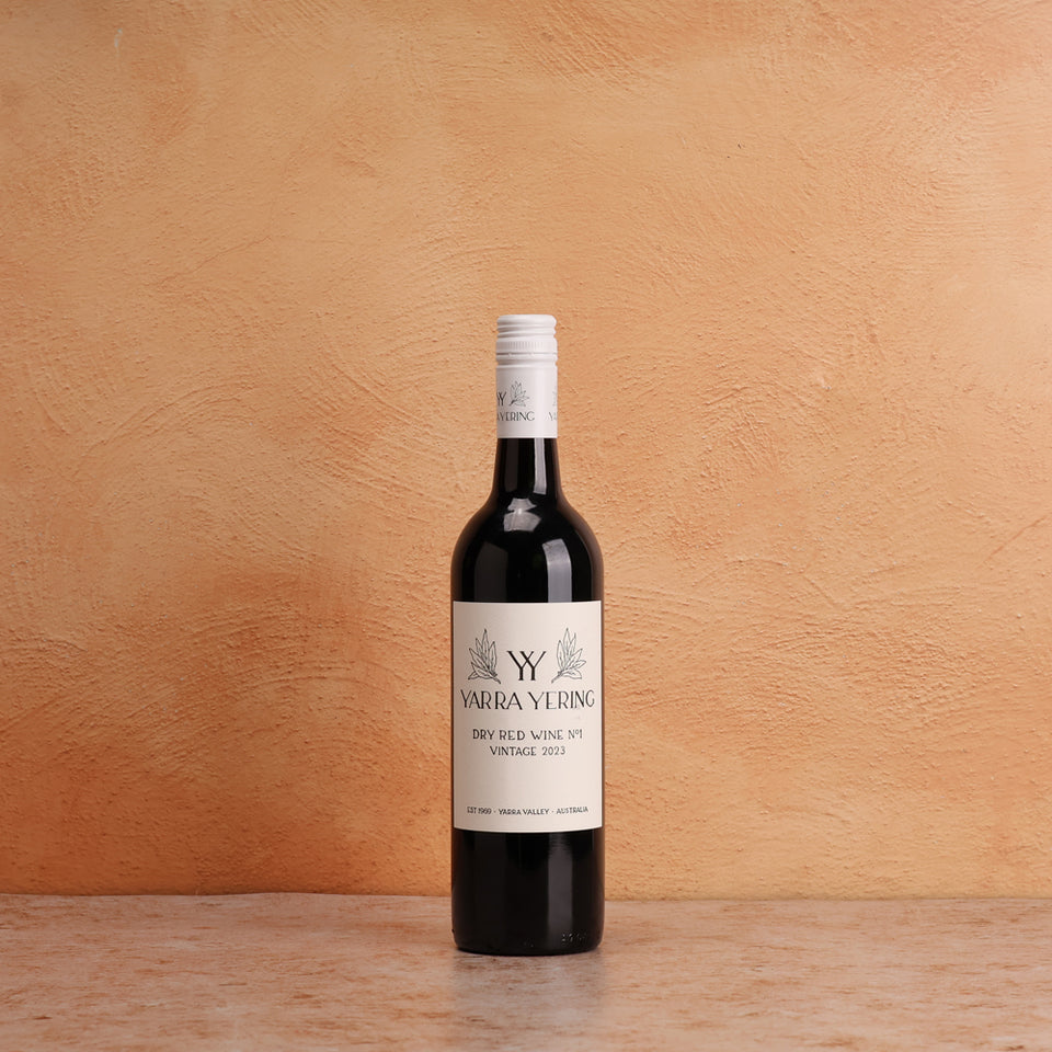 A bottle of Yarra Yering Dry Red No. 1 2023 750ml Red Wine