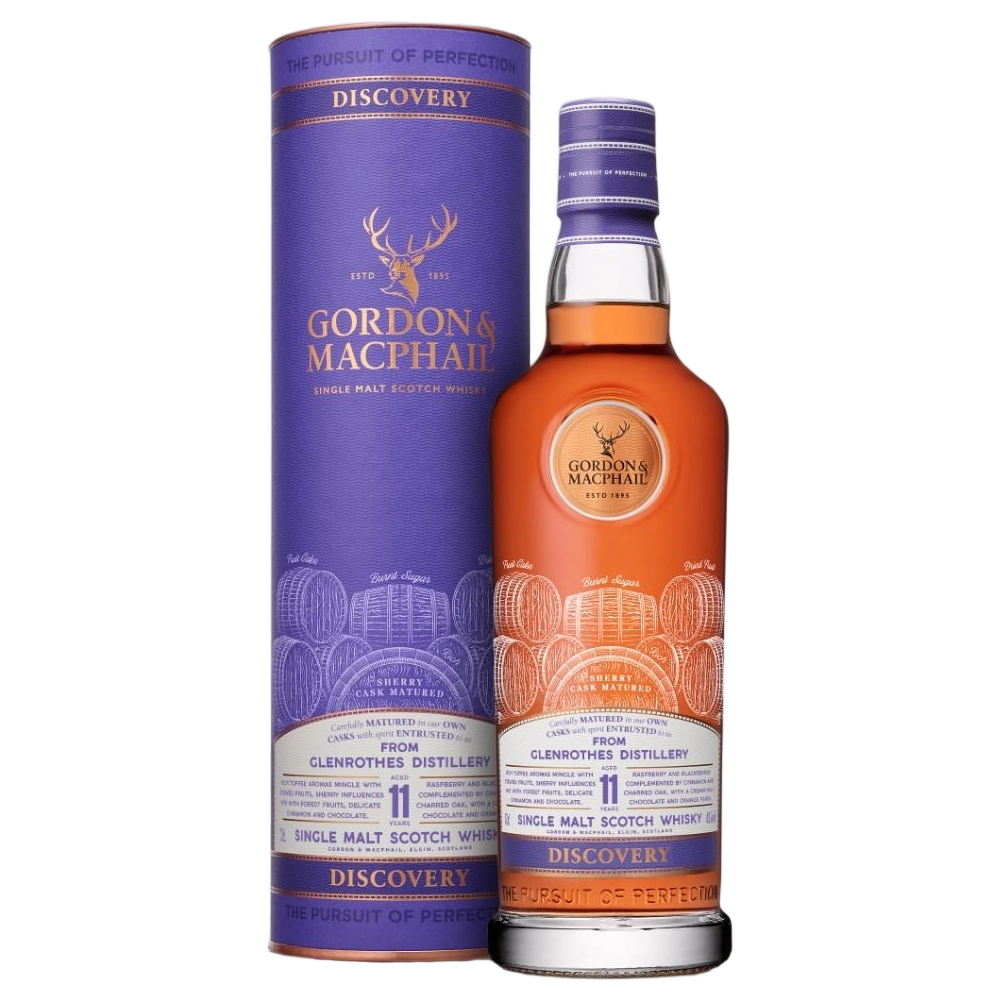 A bottle of G&M Discovery Sherry Glenrothes 11YO 43% 700ml