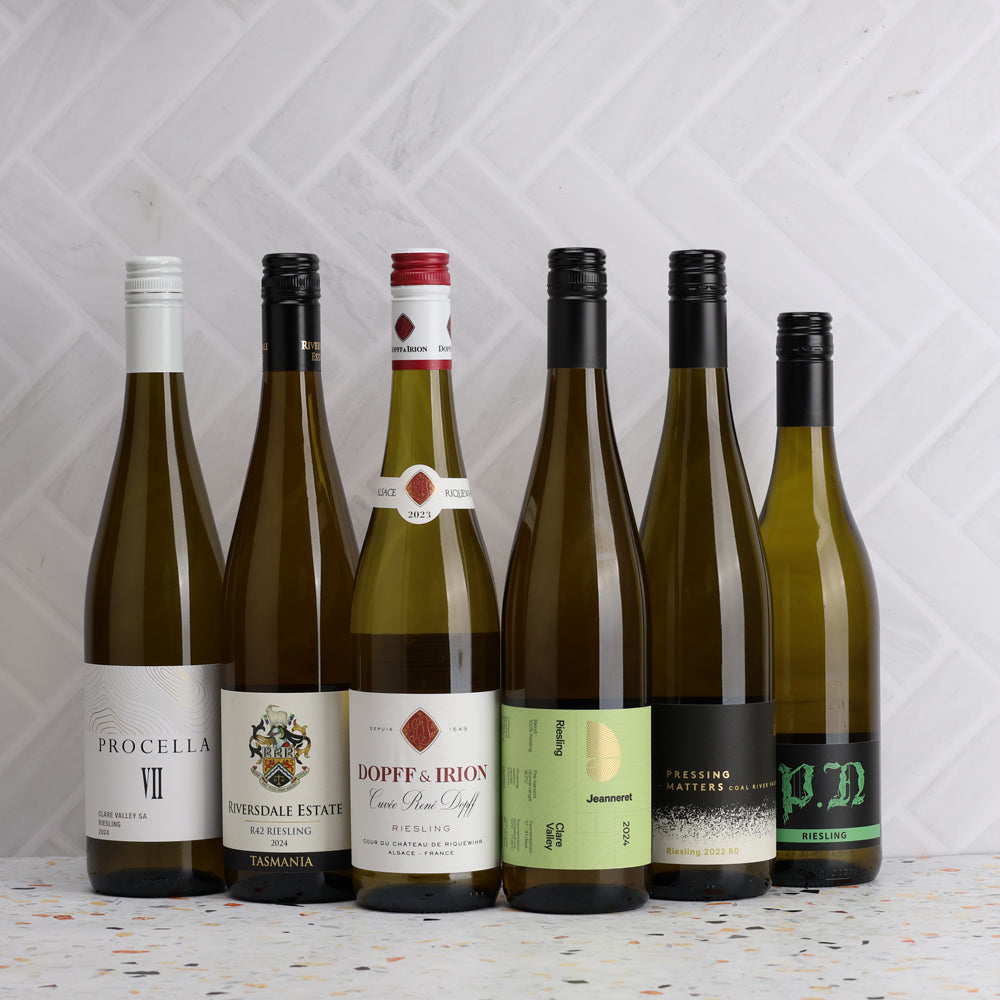 A collection of Stunning Riesling 6-Pack from The Wine Collective