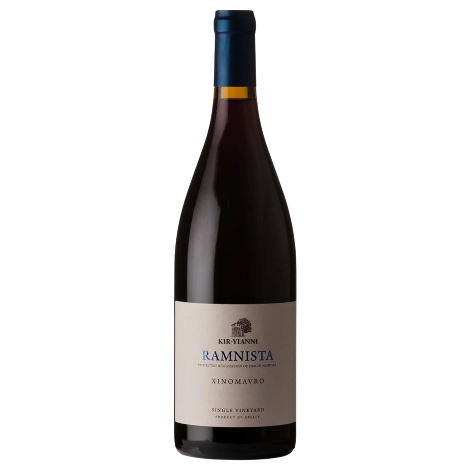 A bottle of Kir Yianni Ramnista Naoussa PDO 2021 750ml Red Wine