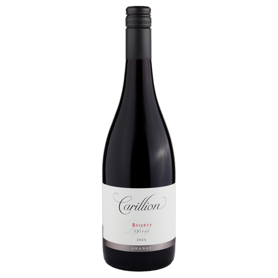 A bottle of Carillion Reserve Orange Shiraz 2024 750ml Red Wine