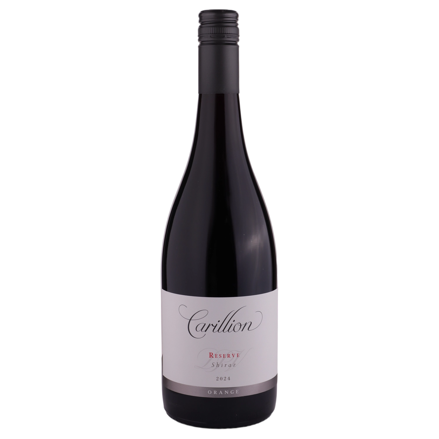A bottle of Carillion Reserve Shiraz 2024 BIC Finalist 750ml Red Wine