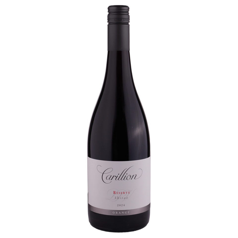 A bottle of Carillion Reserve Shiraz 2024 BIC Finalist 750ml Red Wine