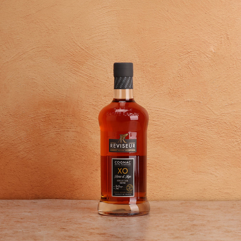 A bottle of Reviseur Estate XO Hors d'Age Single Cask Cognac 'TWC Cask' 700ml