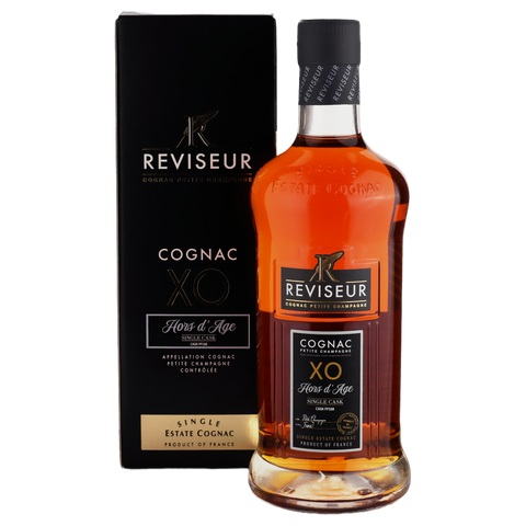 A bottle of Reviseur Estate XO Hors d'Age Single Cask Cognac 'TWC Cask' 700ml