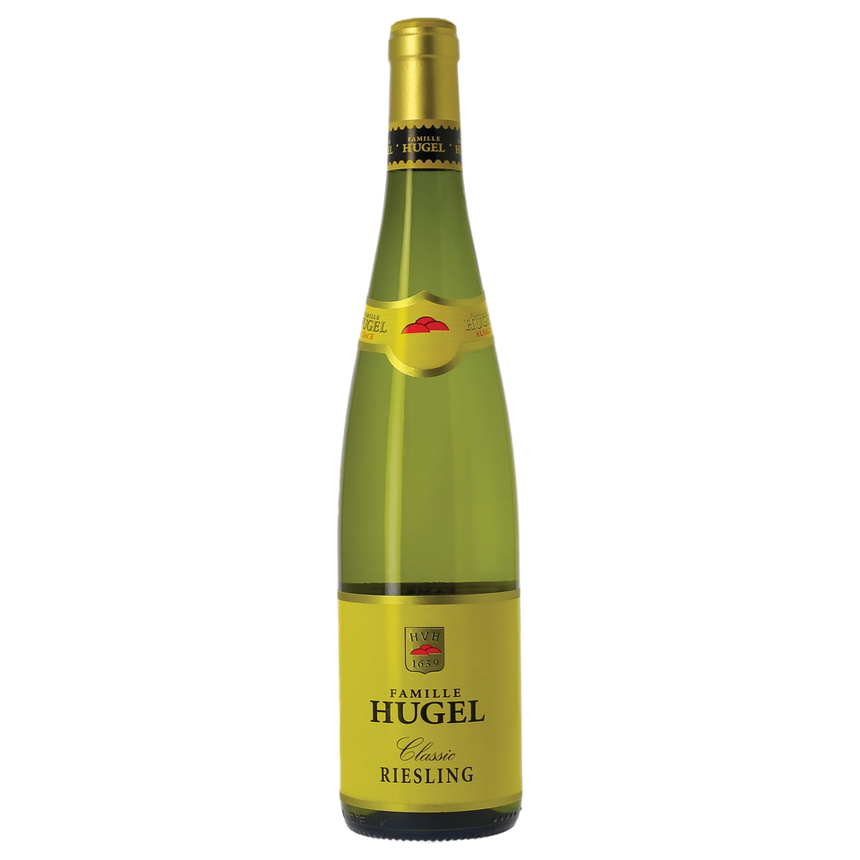 A bottle of Famille Hugel Riesling Classic 2024 750ml White Wine