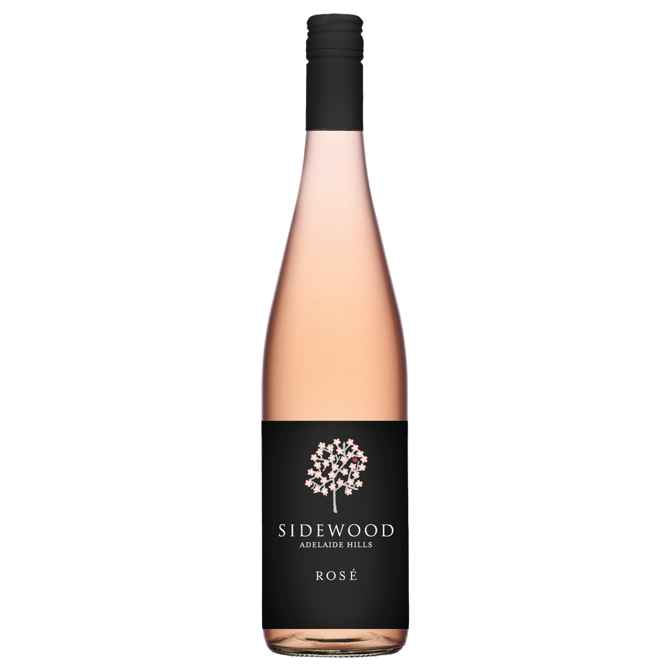A bottle of Sidewood Estate Rosé 2025 750ml Rose Wine