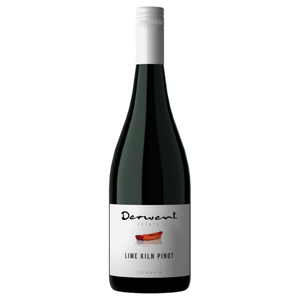 A bottle of Derwent Estate Lime Kiln Pinot Noir 2023 750ml Red Wine