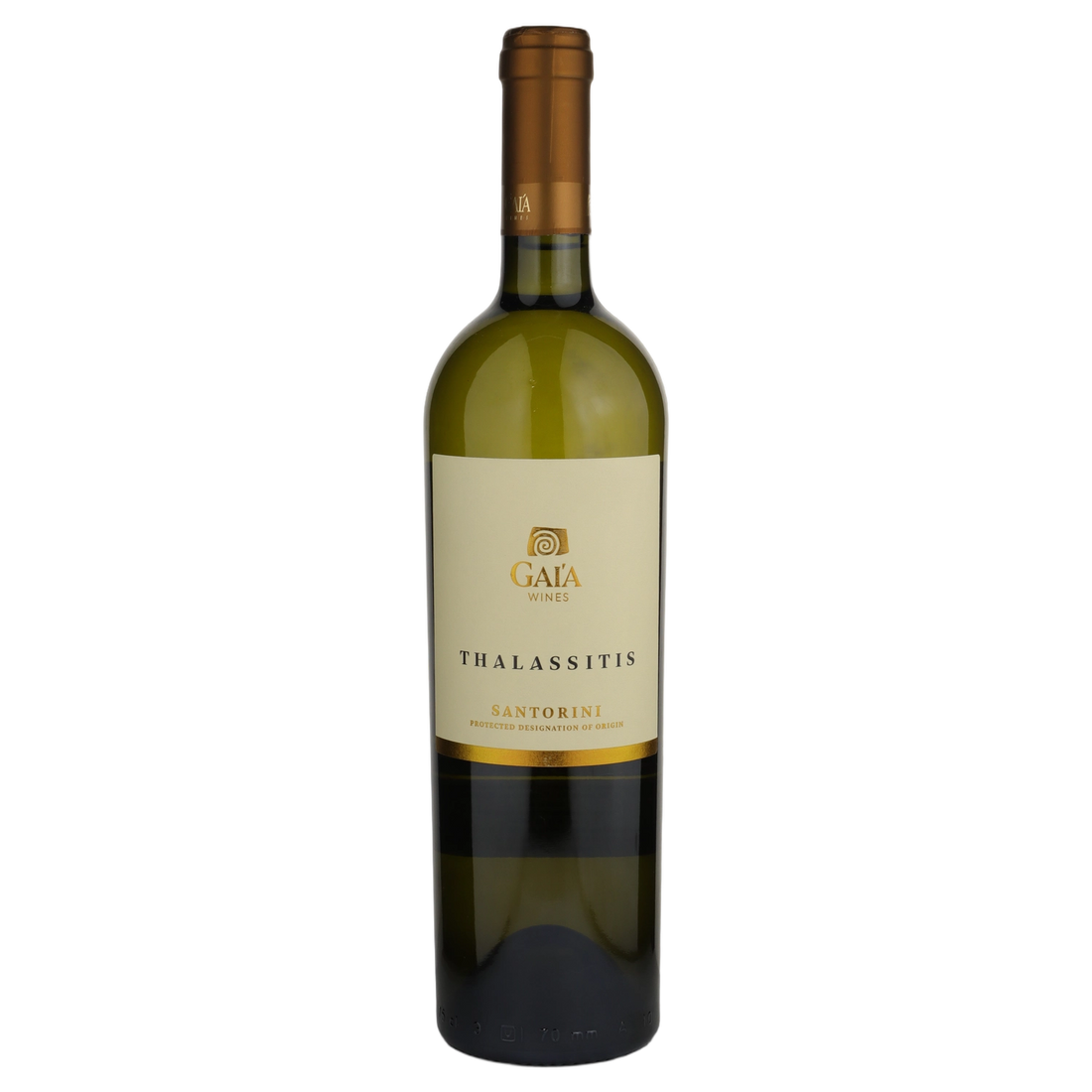 A bottle of Gaia Thalassitis Assyrtiko 2025 750ml White Wine